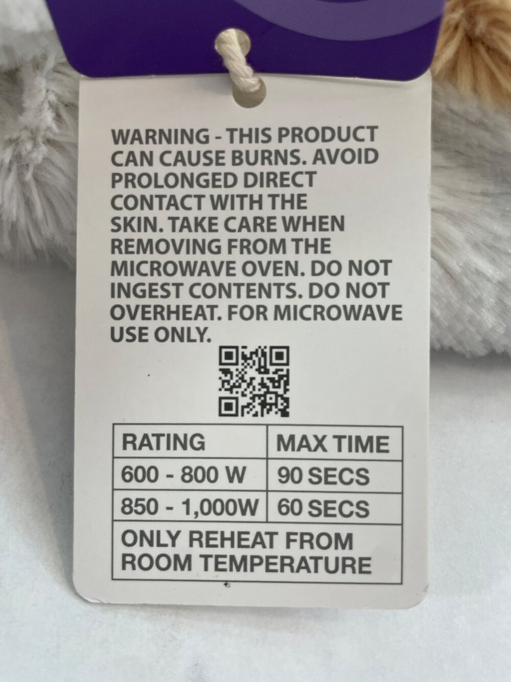 Warmies Heatable Plush Calico Cat Microwavable & Weighted BRAND NEW W/TAGS - Picture 8 of 8